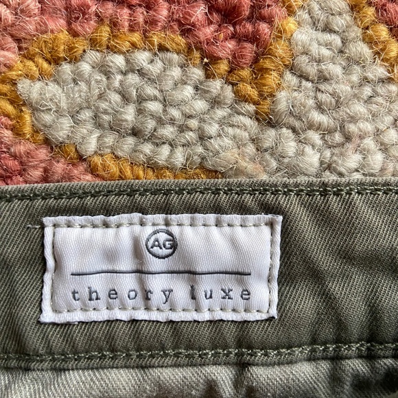 AG Adriano Goldschmied Jeans Caden Tailored Trouser | Olive Green | Size 26 - Picture 3 of 6